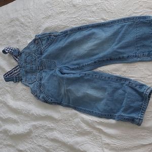 Gap toddler denim overall